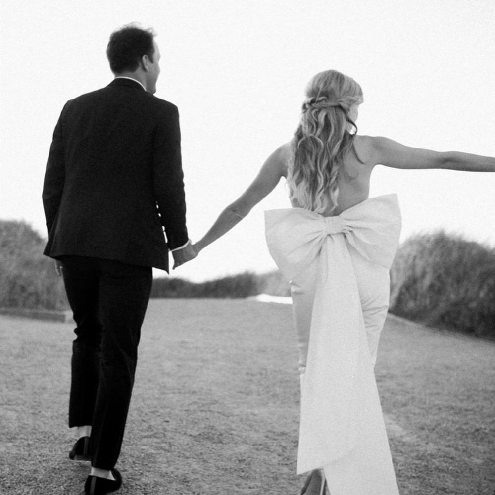 Alexia Maria Lauren Silk Faille Top and Silk Faille Cigarette Pants Size 6